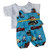 Vroom Vroom! Car Print Jumpsuit for 13 - 14 inch Baby Dolls  Handmade Fun for Little Drivers