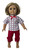 Doll Clothes Superstore Handmade Heart Print Short Set  Fits 18-Inch Girl Dolls