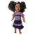 Doll Clothes Superstore Handmade Red, White & Blue Rainbow Short Set for 18-Inch Girl Dolls