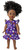 Doll Clothes Superstore Handmade Size 5 Girls Flower Dress with Matching 18-Inch Doll Dress