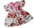 Doll Clothes Superstore Handmade Sweet Pink Flower Dress for 14 Inch Baby Alive & Little Baby Dolls