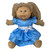 Blue Ruffles Dress Fits 15 inch Dolls