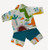 Dinosaur Print Shorts And Shirt Fits Baby Alive Like Snacking Luke And Little Baby Dolls