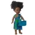 Doll Clothes Superstore Handmade Bursts of Flowers Beach Dress with Bag for 18-Inch Girl Dolls