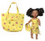 Handmade Matching Outfit and Tote Set for 18 Inch Girl Dolls and Children