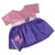 Pretty 2 tone Dress Fits 16 inch Dolls
