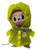 Yellow Rubber Hooded Raincoat for 17.5cm Labubu Dolls