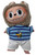 Five Piece Celebrity Dog Inspired Outfit for 17.5cm Collectable Dolls