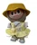 Sunny Yellow Bunny Dress with Accessories for 17.5cm Collectable Dolls