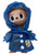 Doll Clothes Superstore Rainy Day Ready: Blue Water-Repellent Hooded Raincoat for 17.5 cm Labubu Dolls