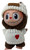 Knit Sweater with Heart Applique and Matching Headband for 17.5cm Collectable Dolls