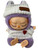 Knit Sweater with Heart Applique and Matching Headband for 17.5cm Collectable Dolls