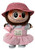 Pretty in Pink 6-Piece Dress Set for 17.5cm Collectable Dolls