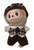 Doll Clothes Superstore Dapper in Brown: 4-Piece Shirt, Tie, Shorts & Hat Set for 17.5 cm Labubu Dolls