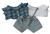 Trendy Street Style: Ripped Jeans, Plaid Shirt & Necklace for 17.5cm Collectable Dolls