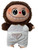 Doll Clothes Superstore Chic White Overalls for Fashion-Forward 17.5 cm Labubu Dolls