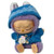 Blue Cable Knit Sweater Set with Hat and Camera for 17.5cm Collectable Dolls