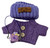 Picture Perfect in Purple: Cable Knit Sweater & Lavender Hat for 17.5cm Labubu Photographer