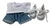 Denim Shorts with White T-Shirt & High-Top Sneakers for 17.5cm Collectable Dolls
