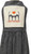 Doll Clothes Superstore Bib Apron Kitchen Or Restaurant Adjustable Neck Waist Strap Halloween Black Cats