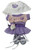 Complete Clothing Set for 17.5cm Dolls with Hat, Sweater, Skirt, Shoes, and Camera Accessory
