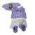 Lavender Lovers Beary Cute Outfit for 17.5cm Labubu Dolls