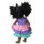 Lavender Bodice Doll Dress with Colorful Ruffle Skirt, Mint Bow & Matching Purse for 18 inch dolls.