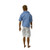 Classic Pinstripe Blue Shirt with Shorts Outfit for Ken and GI Joe Dolls