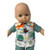 Delightful Dinosaur Print Shirt and Pants Outfit for 14-15 Inch Baby Dolls