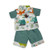 Delightful Dinosaur Print Shirt and Pants Outfit for 14-15 Inch Baby Dolls