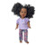Colorful Stretch Pants & Lavender Blouse Outfit for 18 Inch Girl Dolls