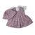 Pastel Pink & Blue Check School Uniform for 14–16 Inch Baby Dolls