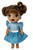 Doll Clothes Superstore Blue Sparkle Dress Fits 12 Inch Baby Alive And Little Baby Dolls