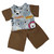 Safari Themed Outfit for Boy and Girl Cabbage Patch Kid Dolls