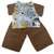 Safari Animal Print Outfit for 14-Inch Baby Alive and Little Baby Dolls