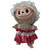 Elegant Pink Satin Dress with Silver Trim for 17.5cm Collectable Dolls