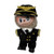 Captain outfit for 17.5cm Labubu doll – Dressed and Ready for Takeoff! 