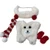 Fuzzy Snowman Outfit with Headband, Scarf & Shoes fit 17.5cm Collectable Dolls