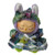 Winter Dress in Multicolor Splash Pattern for 17.5cm Collectable Dolls
