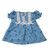  Adorable Blue Cherries Nightgown or Dress for 14–16 Inch Baby Dolls