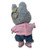 Pink Shirt, Jeans & Shoes Outfit for 17.5cm Labubu Dolls