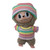 Colorful Stripe Sweater Set for 17.5cm Labubu Dolls
