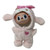 Sweet Pink Fuzzy Lamb Outfit for 17.5cm Labubu Dolls