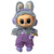Lavender Lover 4-Piece Outfit Set for 17.5cm Labubu Dolls – Overalls, Shoes, Headphones & Camera