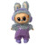 Lavender Lover 4-Piece Outfit Set for 17.5cm Labubu Dolls – Overalls, Shoes, Headphones & Camera