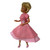 Elegant Pink Lace Dress with Two Pairs of Shoes for 11.5" Fashion Dolls