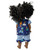 Dinosaur Adventure Short Set on Blue Fabric for 18" Girl Dolls