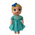 Mint Party Dress for 12-Inch Baby Alive and Little Baby Dolls