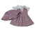 Pastel School Jumper Outfit with Hat for 14-Inch Baby Alive & Little Baby Dolls