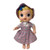 Pastel School Jumper Outfit with Hat for 14-Inch Baby Alive & Little Baby Dolls